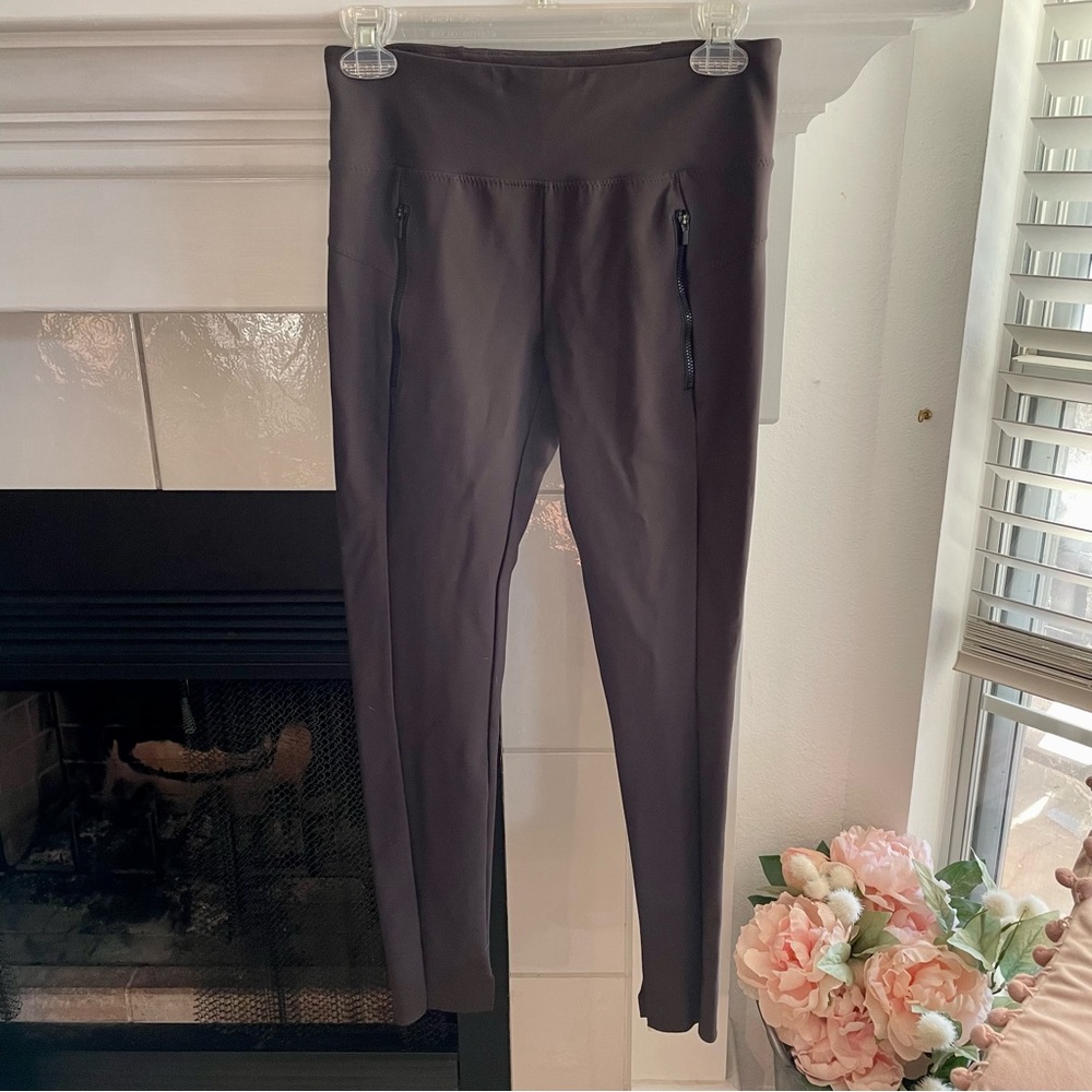 Athleta Stellar Tight Espresso Brown Leggings Size XS